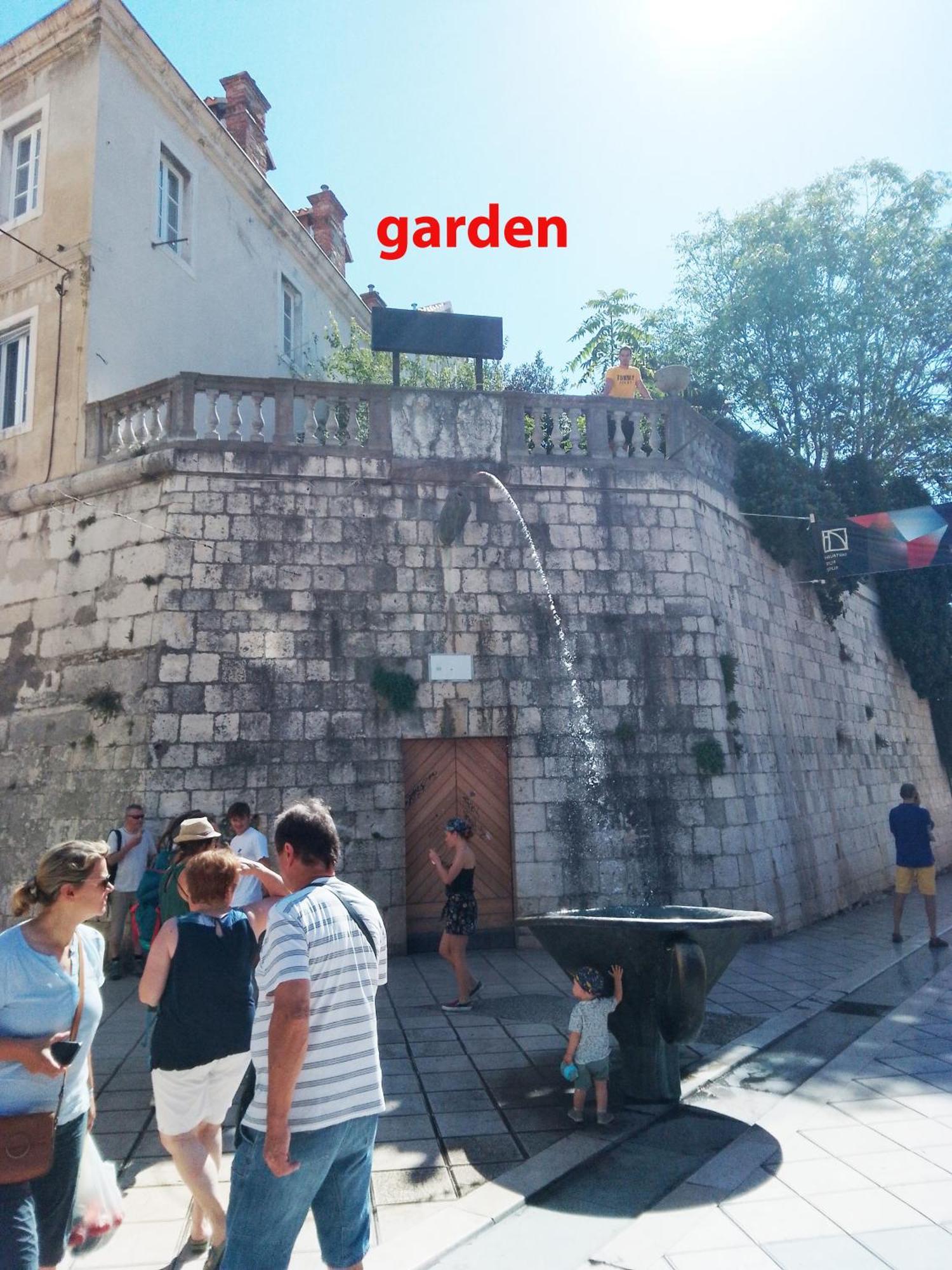 Garden Apartment Spalato Esterno foto
